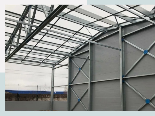 Каркасные ангары от СтальСтрой-Стм по цене от 618 руб.