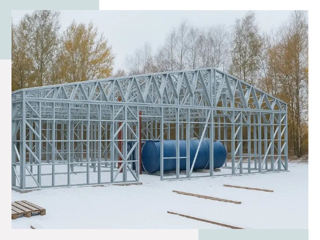 Металлические ангары в Стерлитамаке