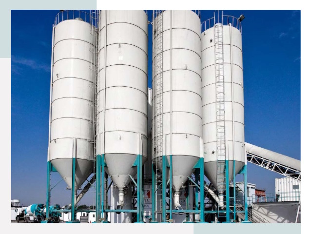 Строительство цементных силосов в Стерлитамаке