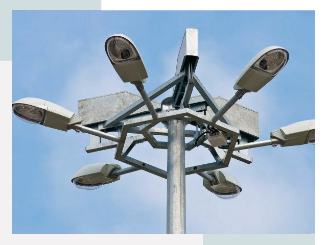 Монтаж осветительных мачт в Стерлитамаке