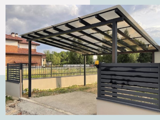 Металлические навесы в Стерлитамак от 618 руб. за м²