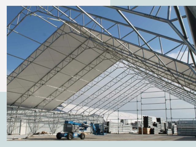 Каркасно-тентовые сооружения от СтальСтрой-Стм по цене 618 руб.