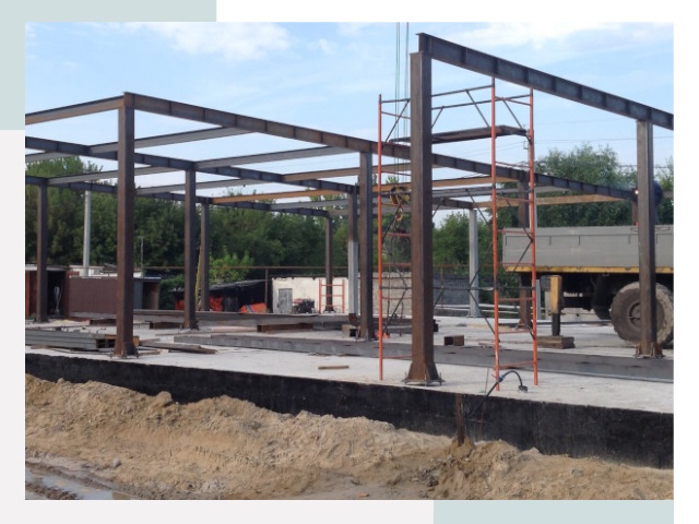 Фундамент для ангаров в Стерлитамаке