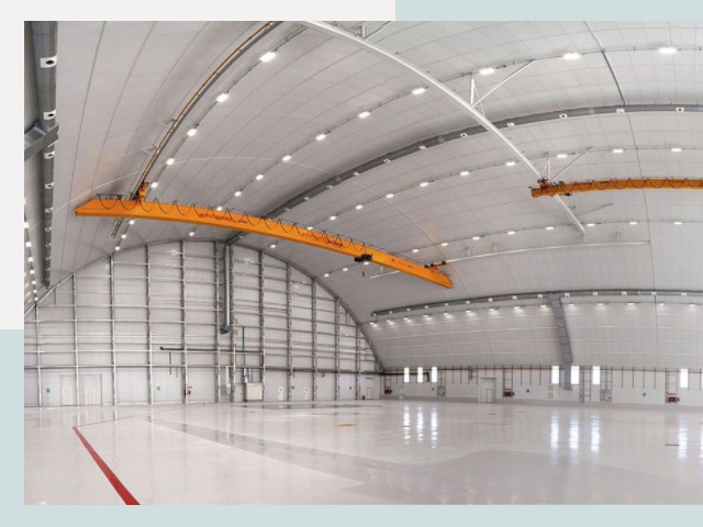 Оснащение ангаров в Стерлитамак от СтальСтрой-Стм - цена от 618 руб.