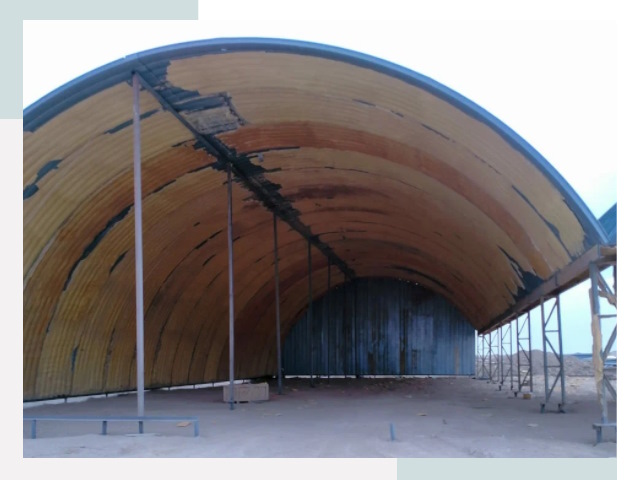 Реконструкция ангаров в Стерлитамаке