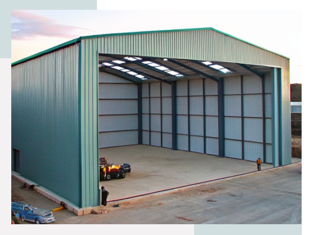 Строительство ангаров в Стерлитамаке